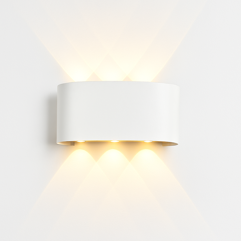 applique murale led extérieure étanche en aluminium zbw0010