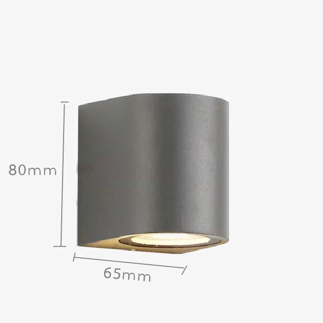 applique murale led extérieure étanche pliante pour cour jardin