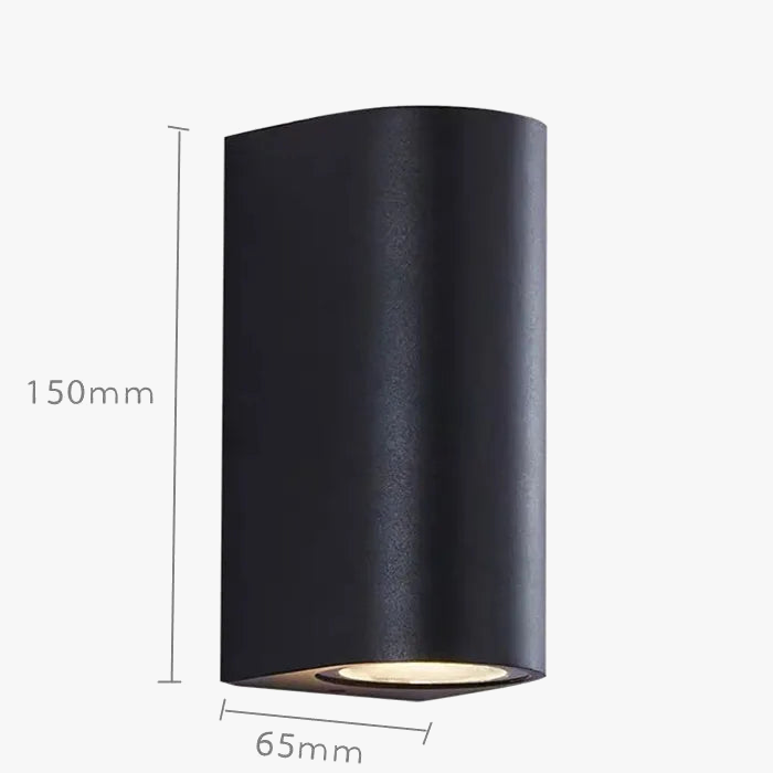 applique murale led extérieure étanche pliante pour cour jardin
