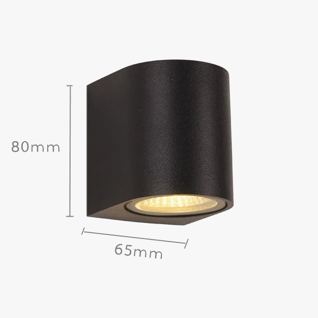 applique murale led extérieure étanche pliante pour cour jardin