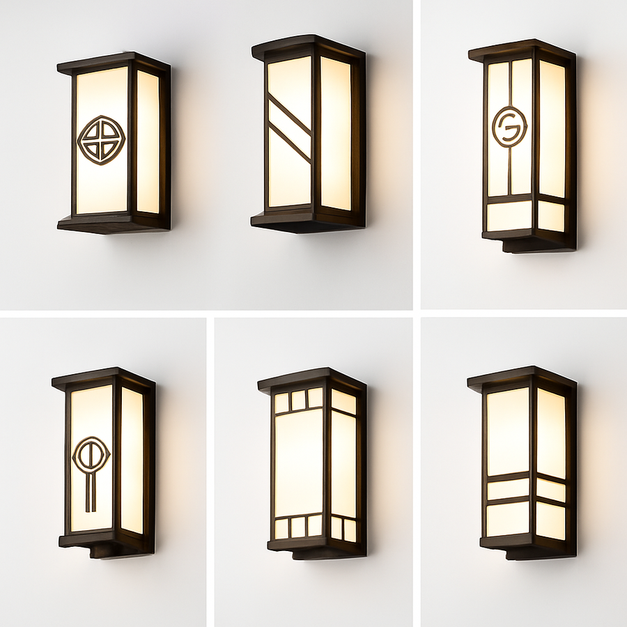 applique murale led extérieure étanche pour éclairage décoratif