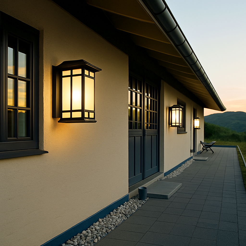 applique murale led extérieure étanche pour éclairage décoratif
