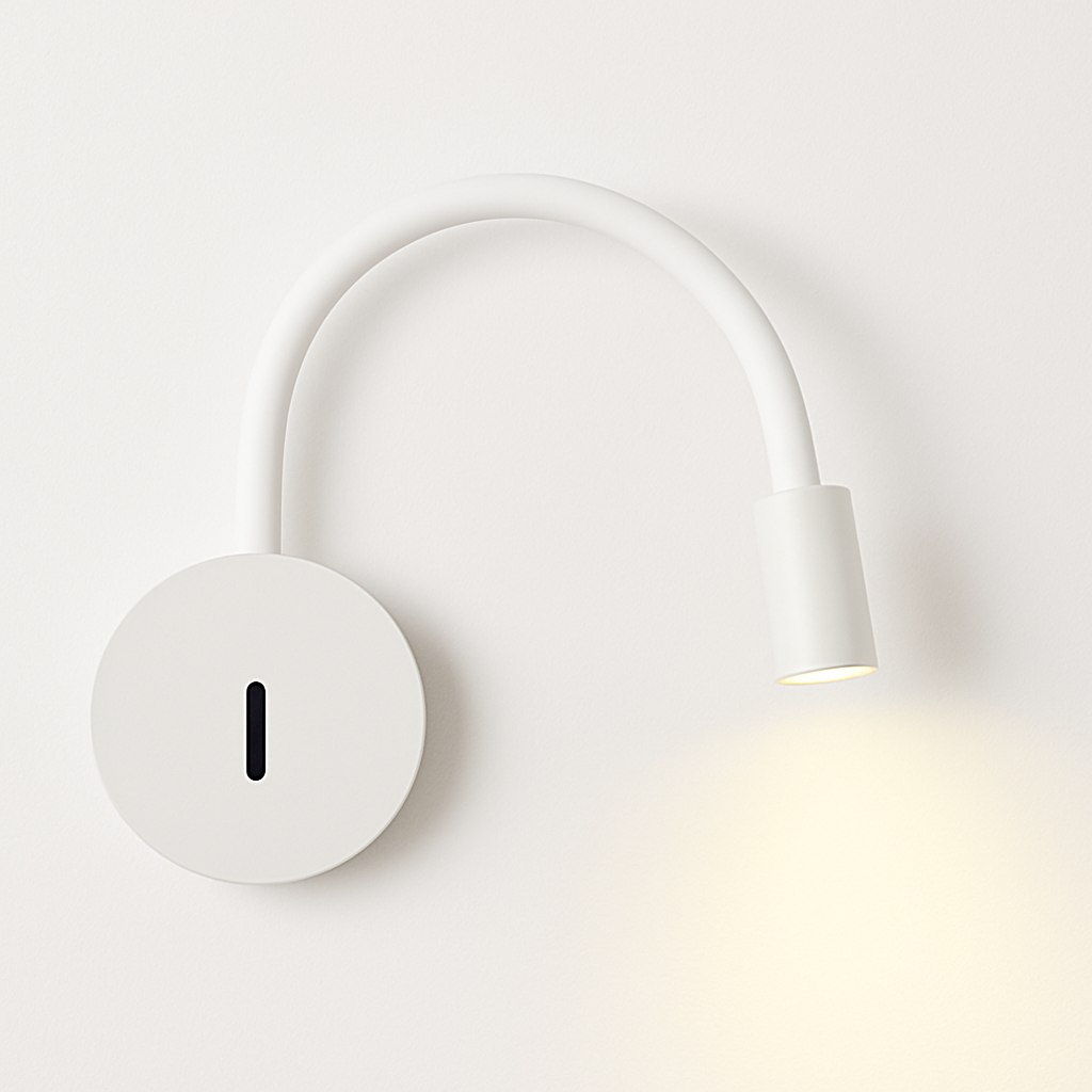Applique murale led flexible avec interrupteur pour intérieur