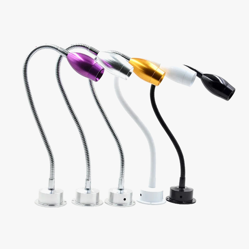 applique murale led flexible moderne pour lecture et ambiance