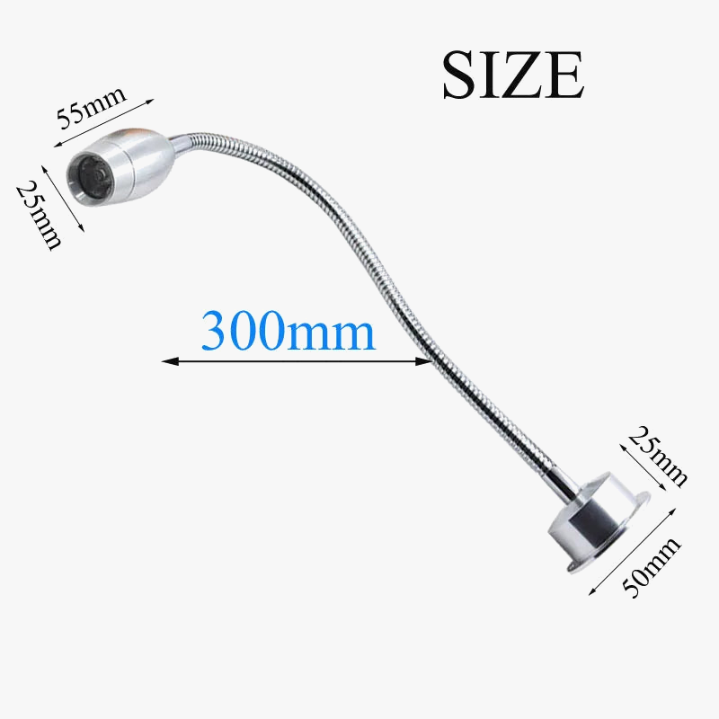 applique murale led flexible moderne pour lecture et ambiance