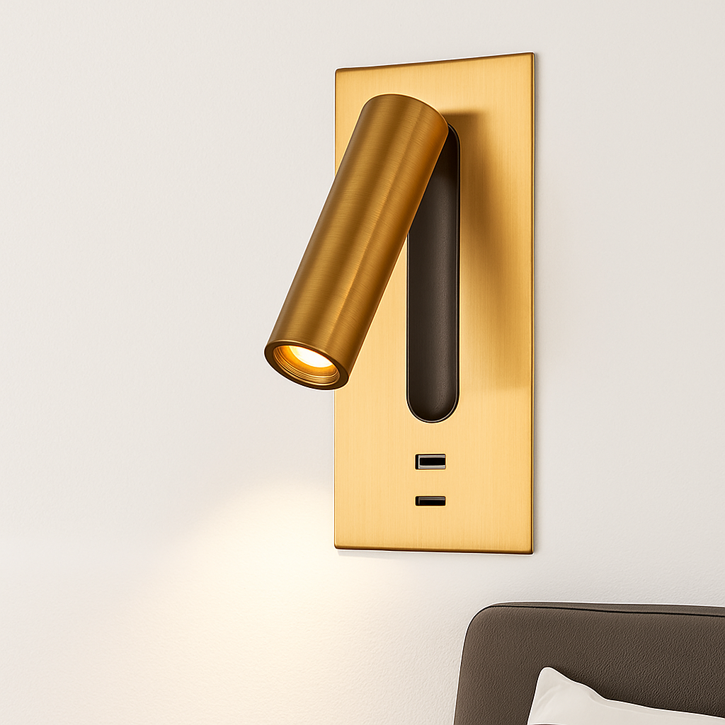 Applique murale LED intégrée multifonction avec interrupteur