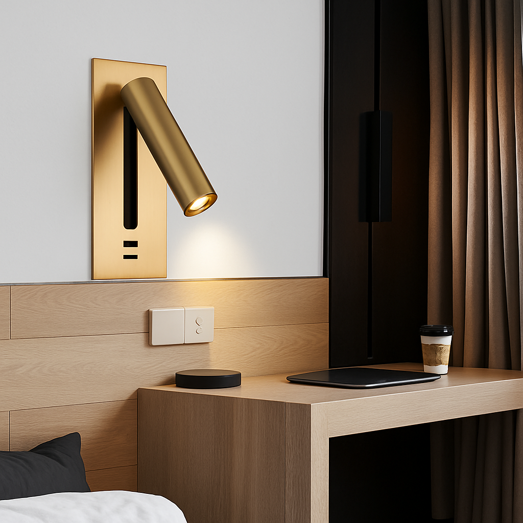Applique murale LED intégrée multifonction avec interrupteur