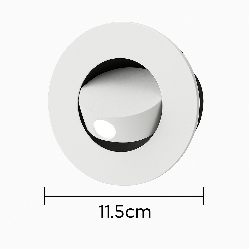 Applique murale LED intégrée nordique 3W