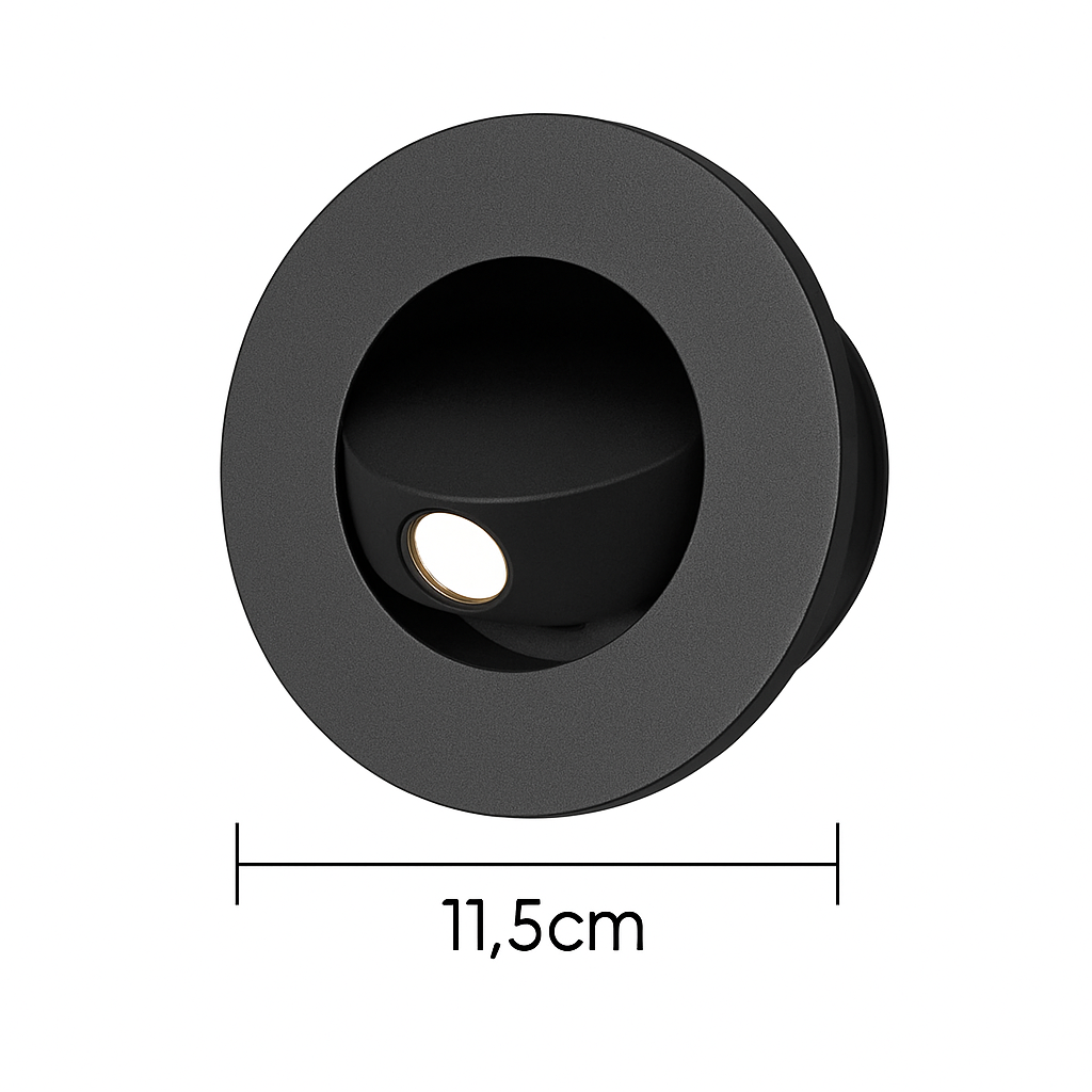Applique murale LED intégrée nordique 3W
