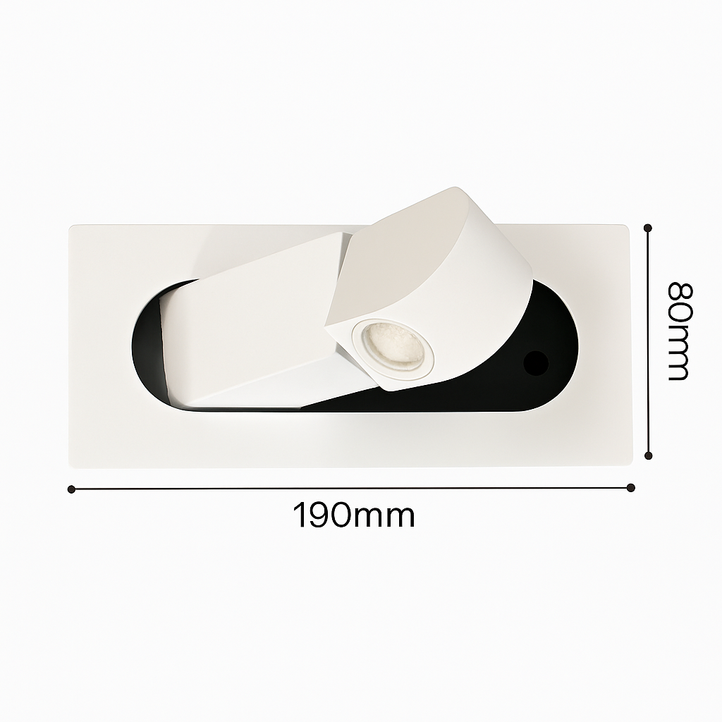 Applique murale LED intégrée nordique 3W