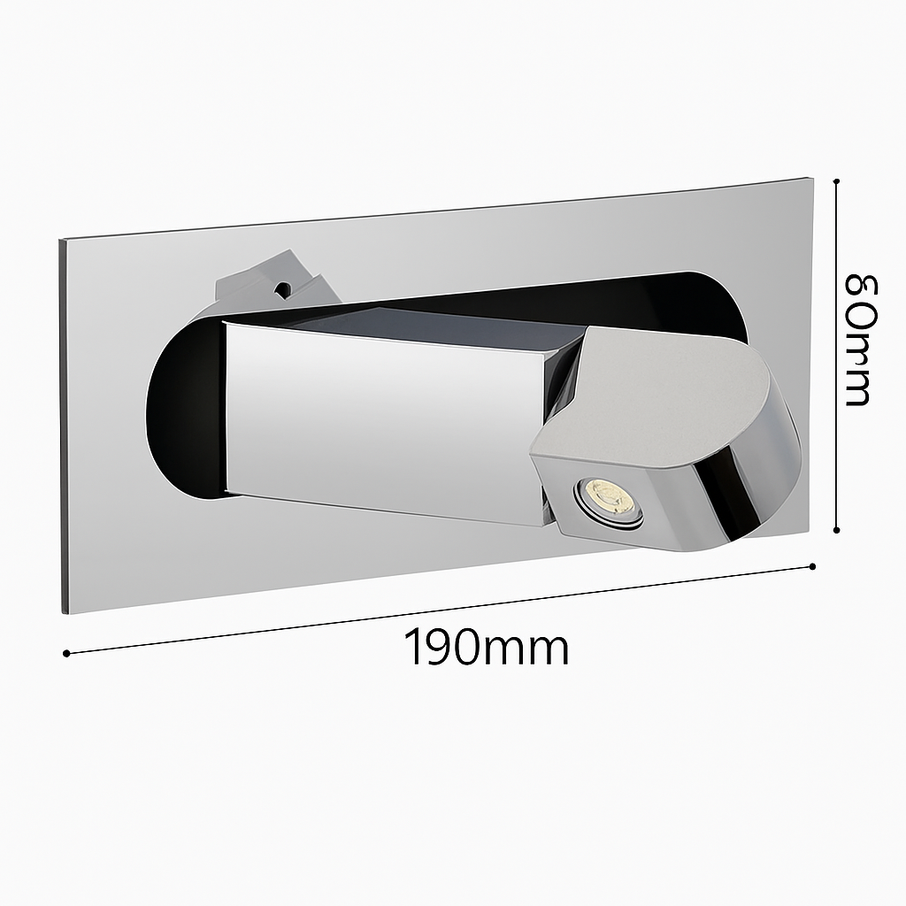 Applique murale LED intégrée nordique 3W