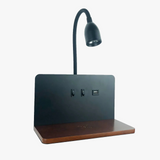 applique murale led intérieur usb sans fil moderne rotative 360° interrupteur veilleuses chevet