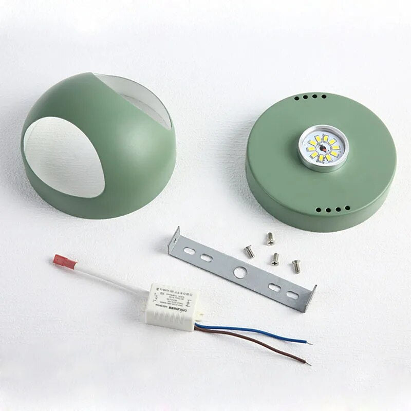 applique murale led luminaire intérieur escalier miroir éclairage