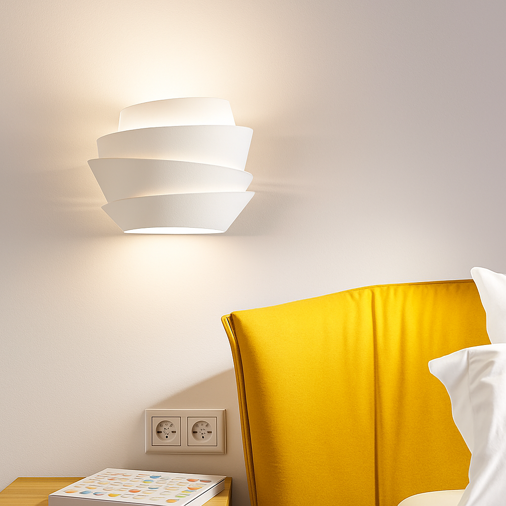 applique murale led métal pomme de pin nordique simple et créative