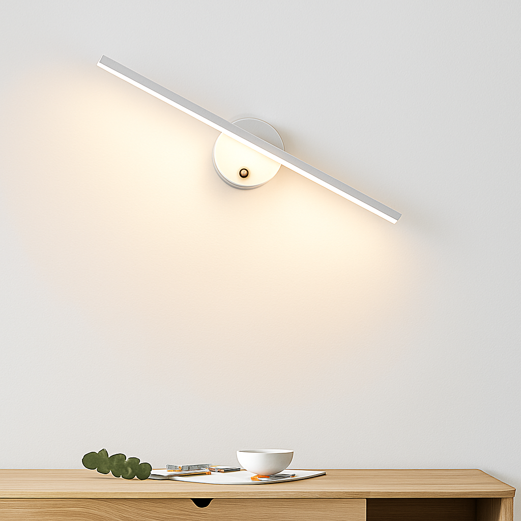 applique murale led maison chambre chevet miroir interrupteur