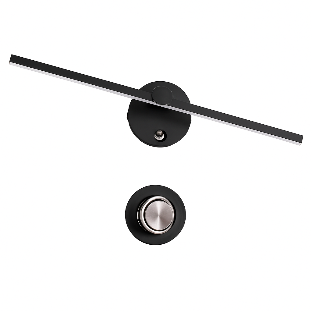 applique murale led maison chambre chevet miroir interrupteur