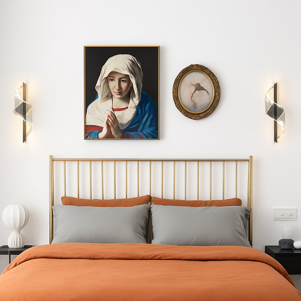 Applique murale LED minimaliste avec lumière ondulé Steal