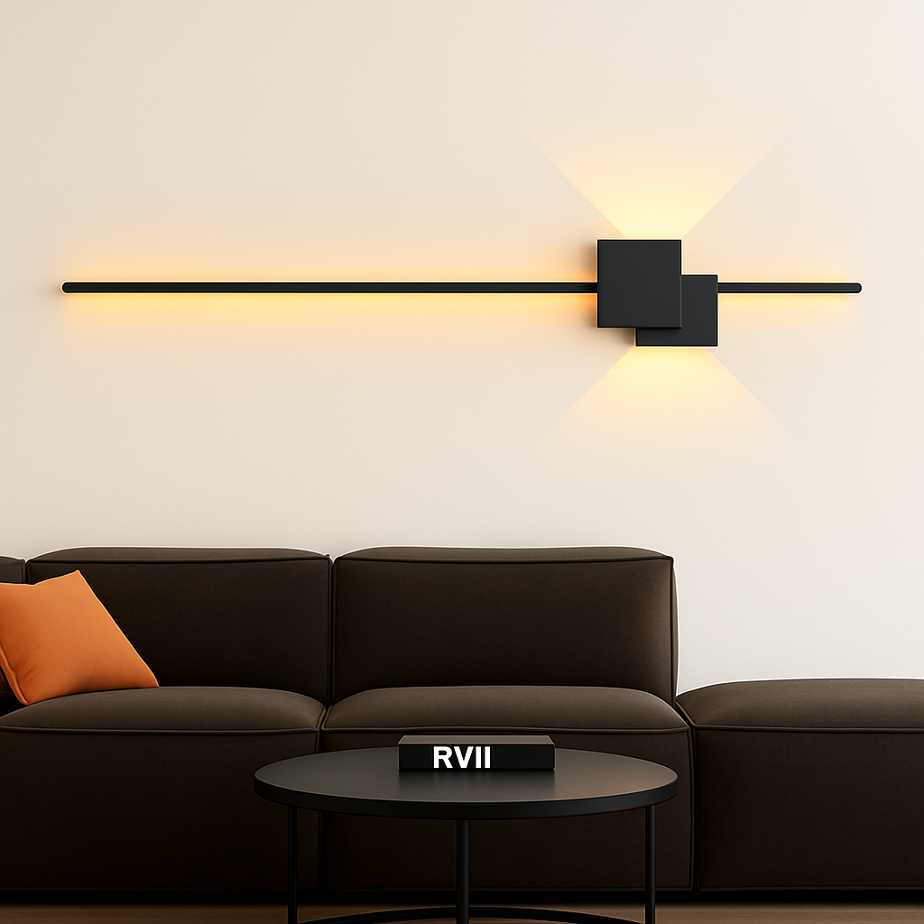 applique murale led minimaliste design artistique