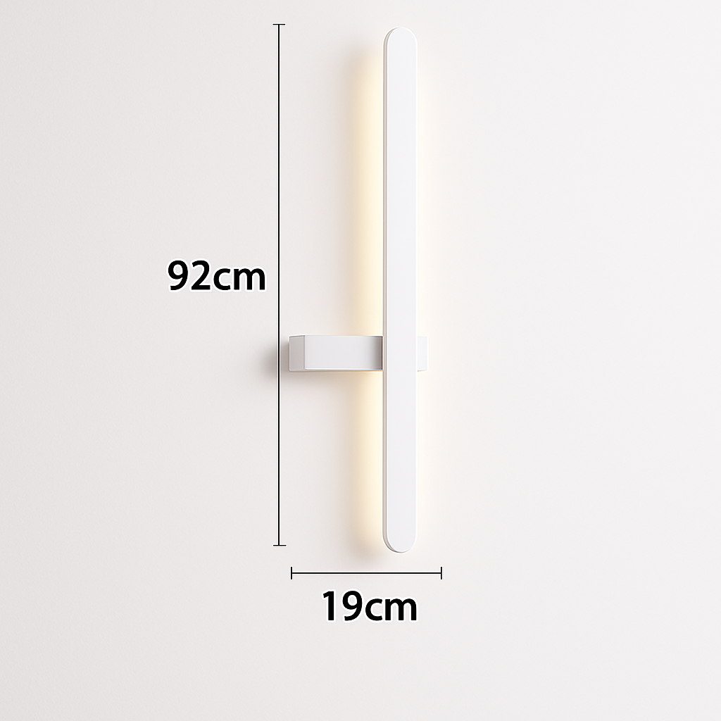 applique murale led minimaliste design artistique