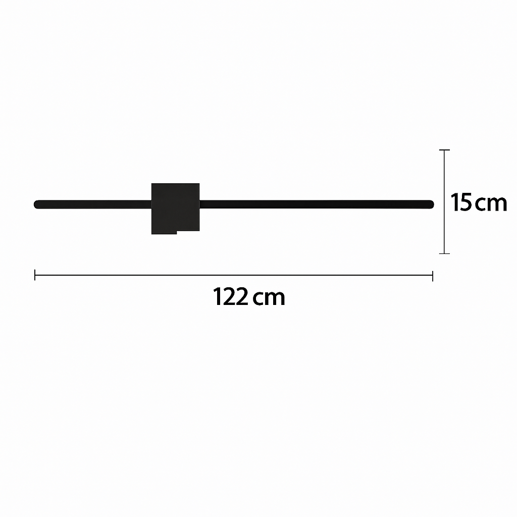 applique murale led minimaliste design artistique