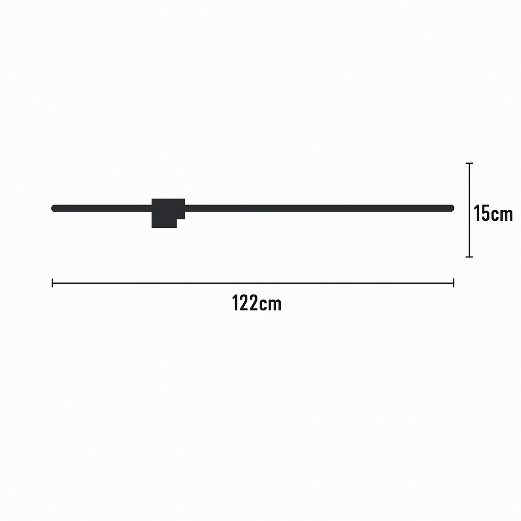 applique murale led minimaliste design artistique