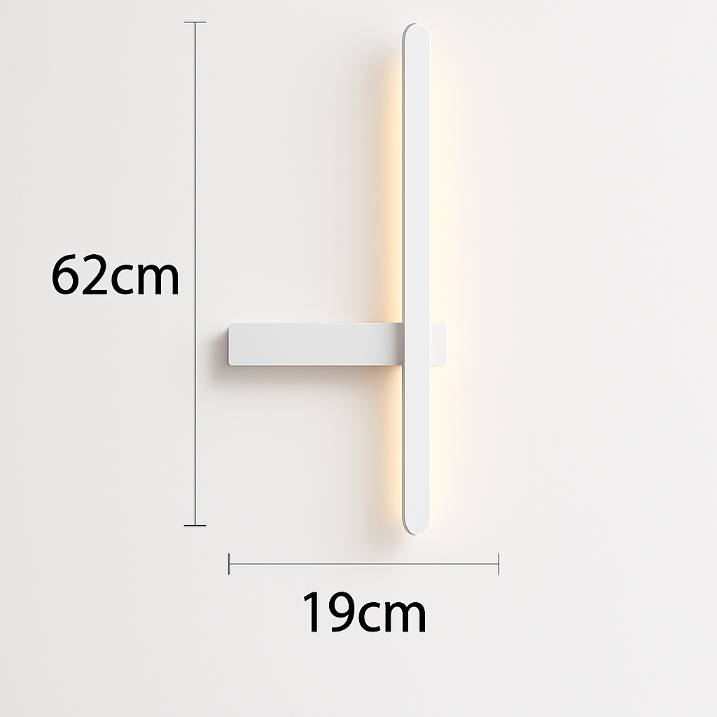 applique murale led minimaliste design artistique