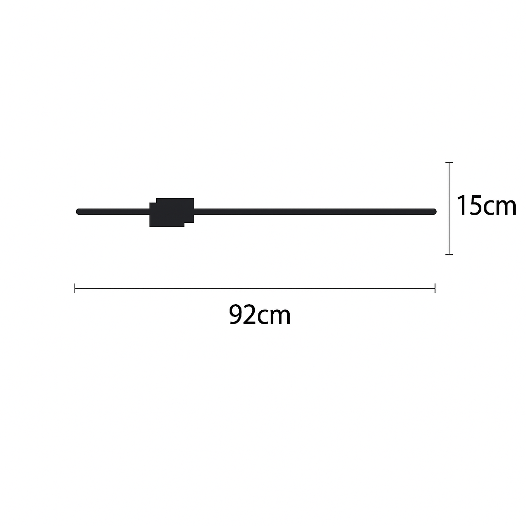 applique murale led minimaliste design artistique