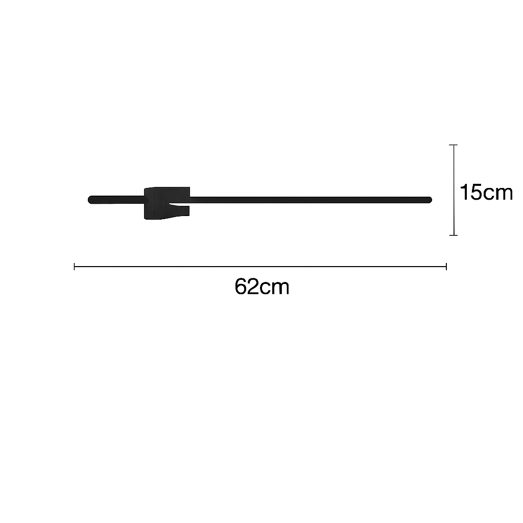 applique murale led minimaliste design artistique