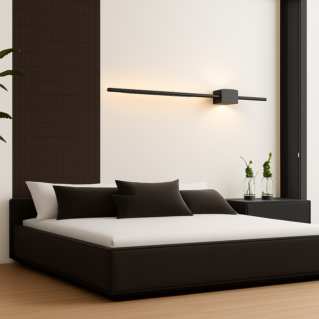 applique murale led minimaliste design artistique