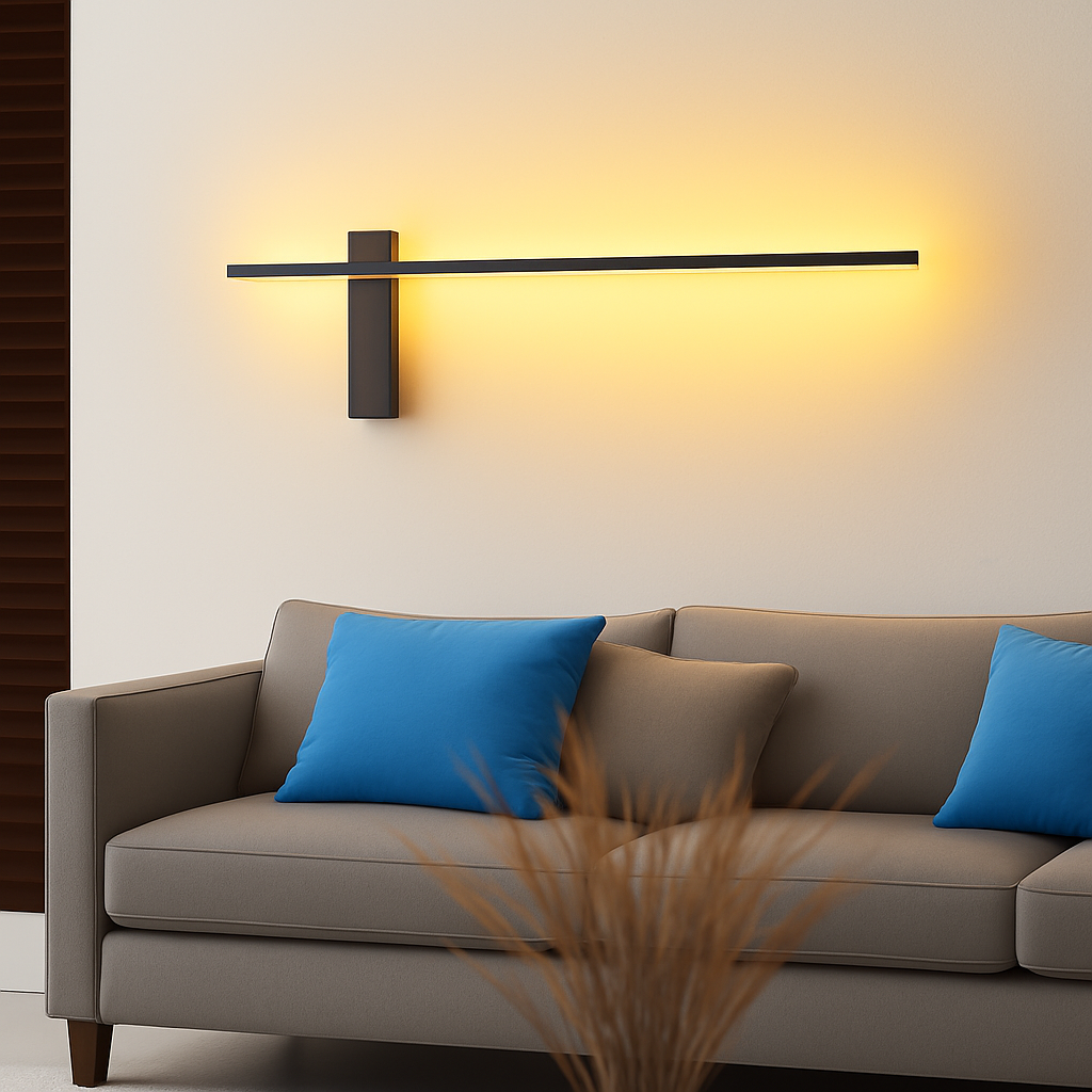 applique murale led minimaliste design artistique