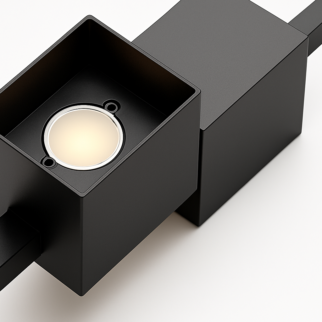 applique murale led minimaliste design artistique