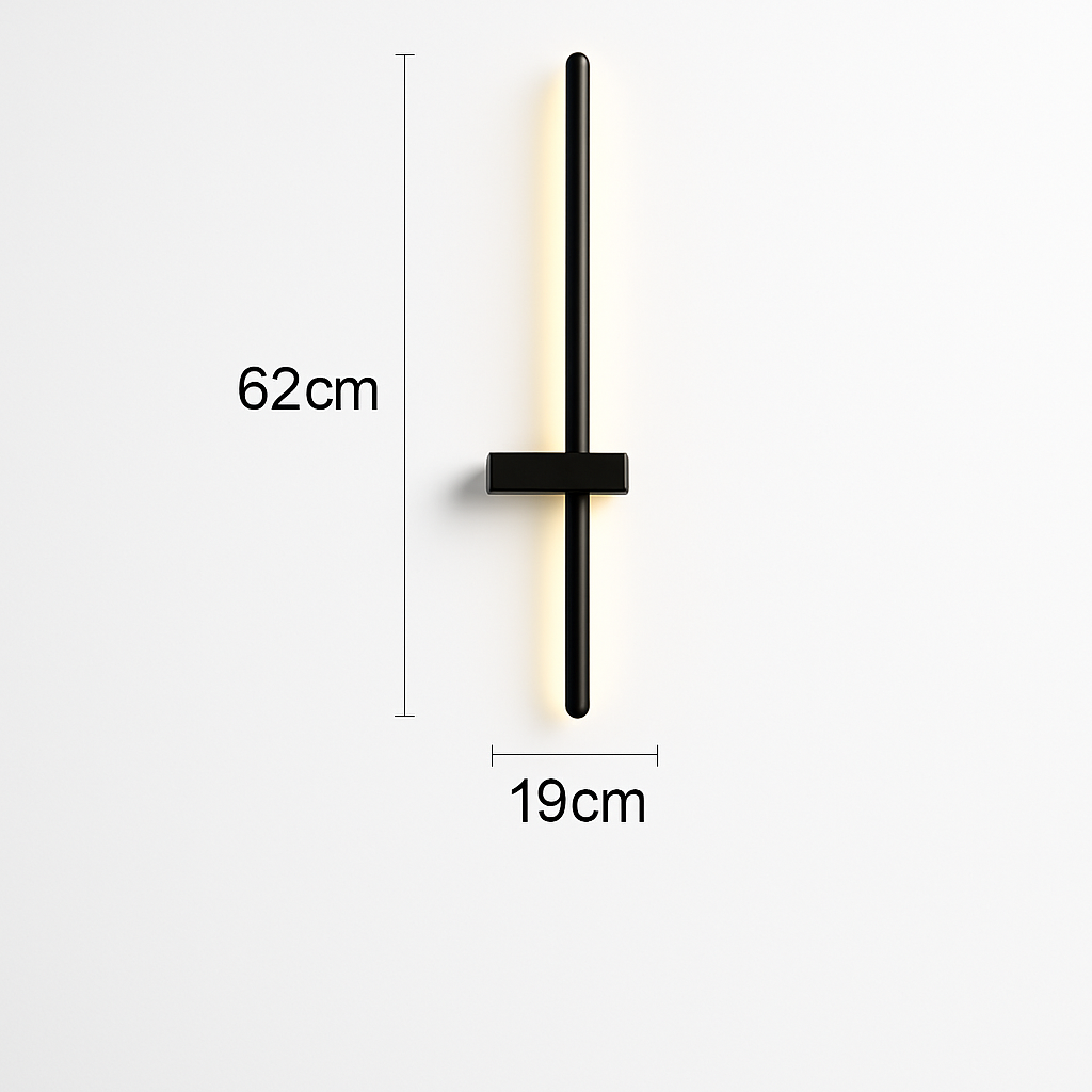 applique murale led minimaliste design artistique