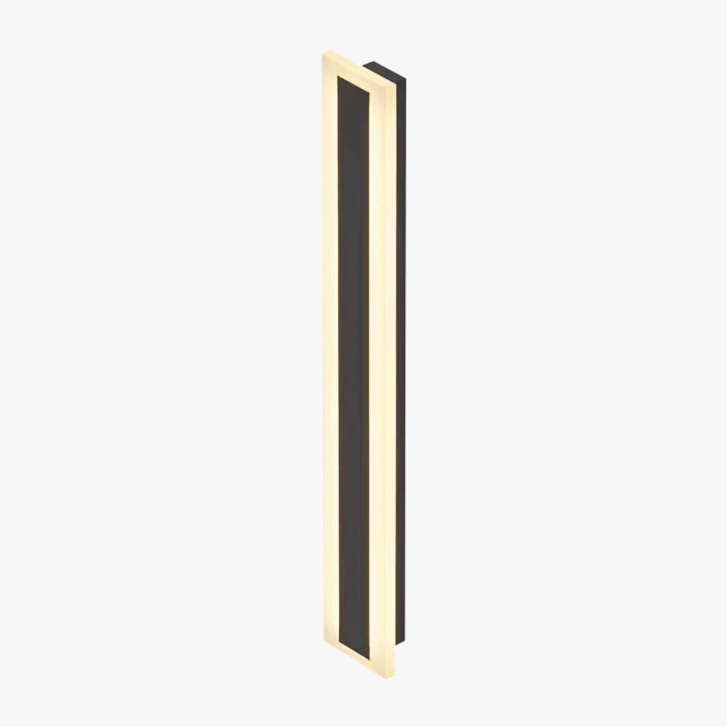 applique murale led minimaliste en aluminium pour éclairage
