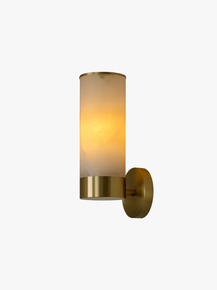 applique murale led minimaliste moderne en marbre naturel