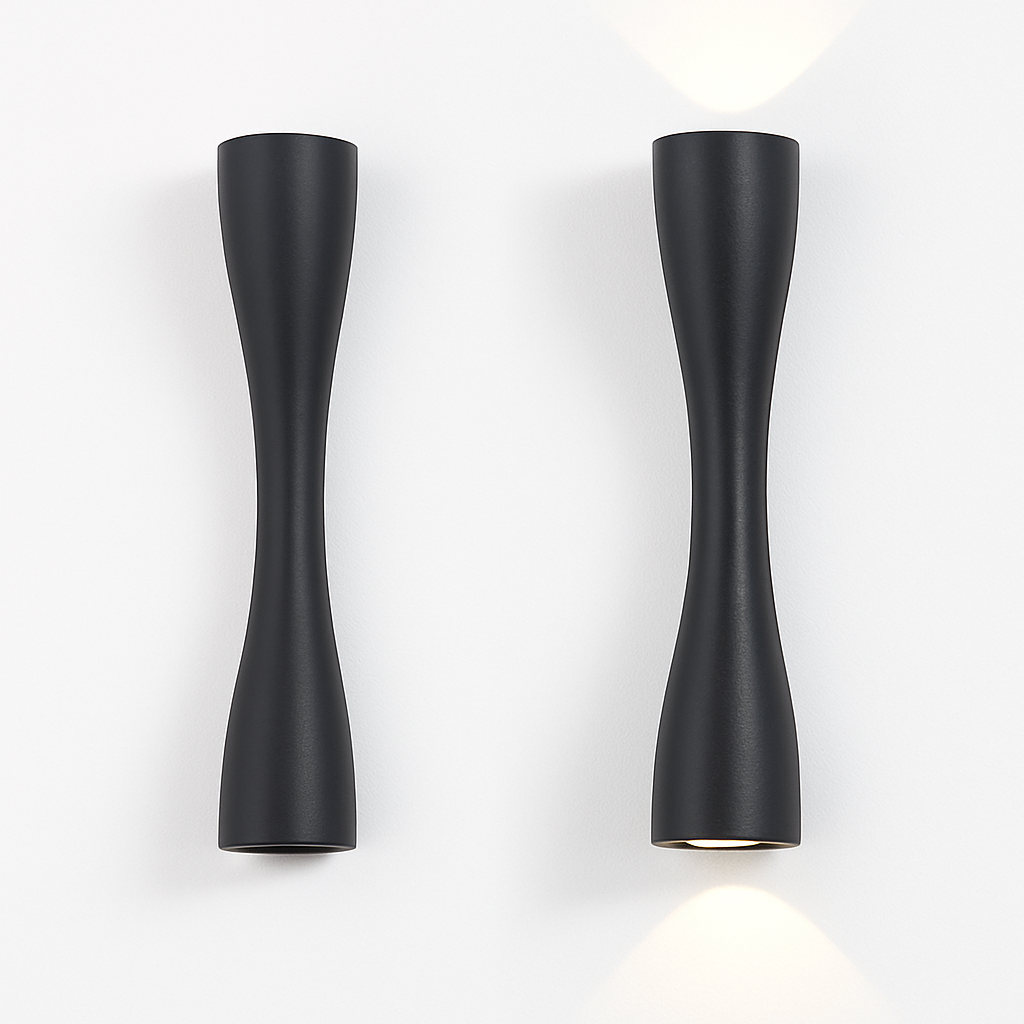 applique murale led minimaliste moderne imperméable idéale intérieur extérieur