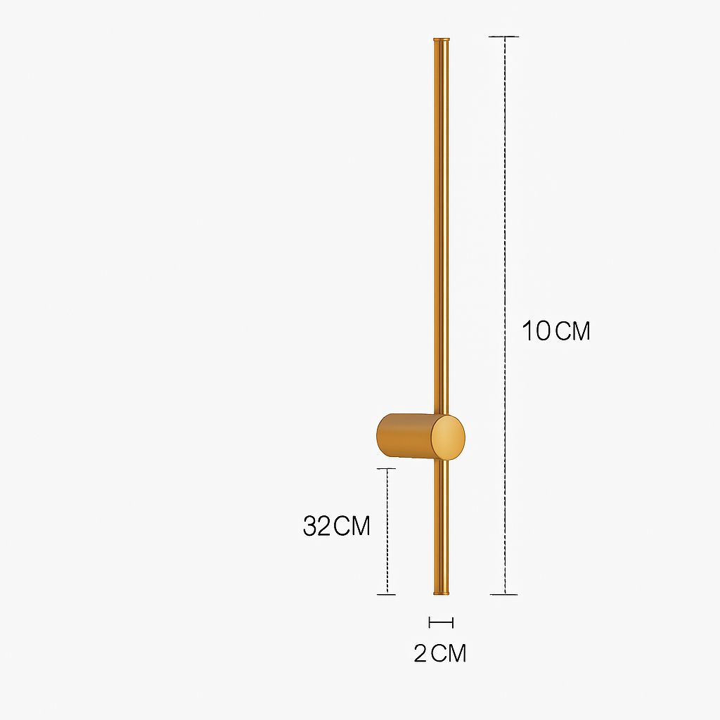 Applique murale LED minimaliste plus longue