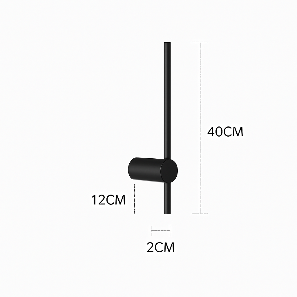 Applique murale LED minimaliste plus longue