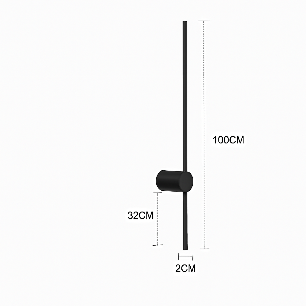 Applique murale LED minimaliste plus longue