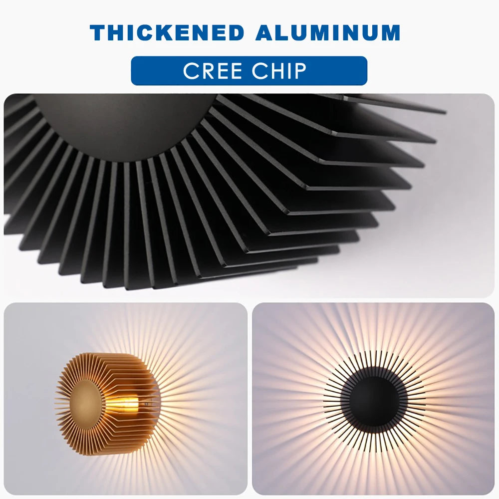 Applique murale LED moderne