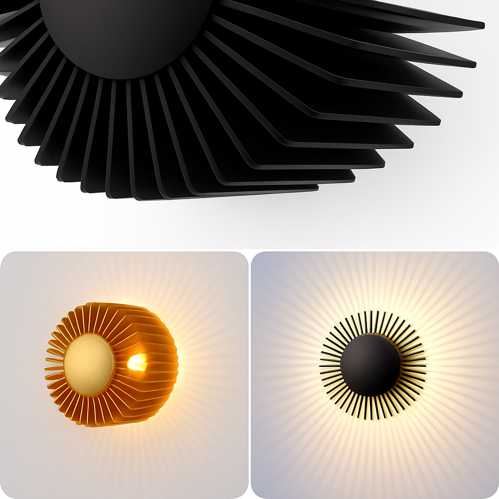Applique murale LED moderne