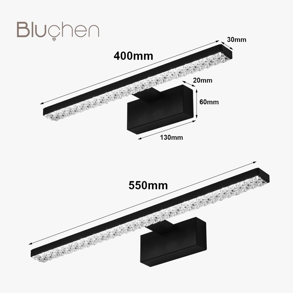applique murale led moderne abat jour brillant design élégant