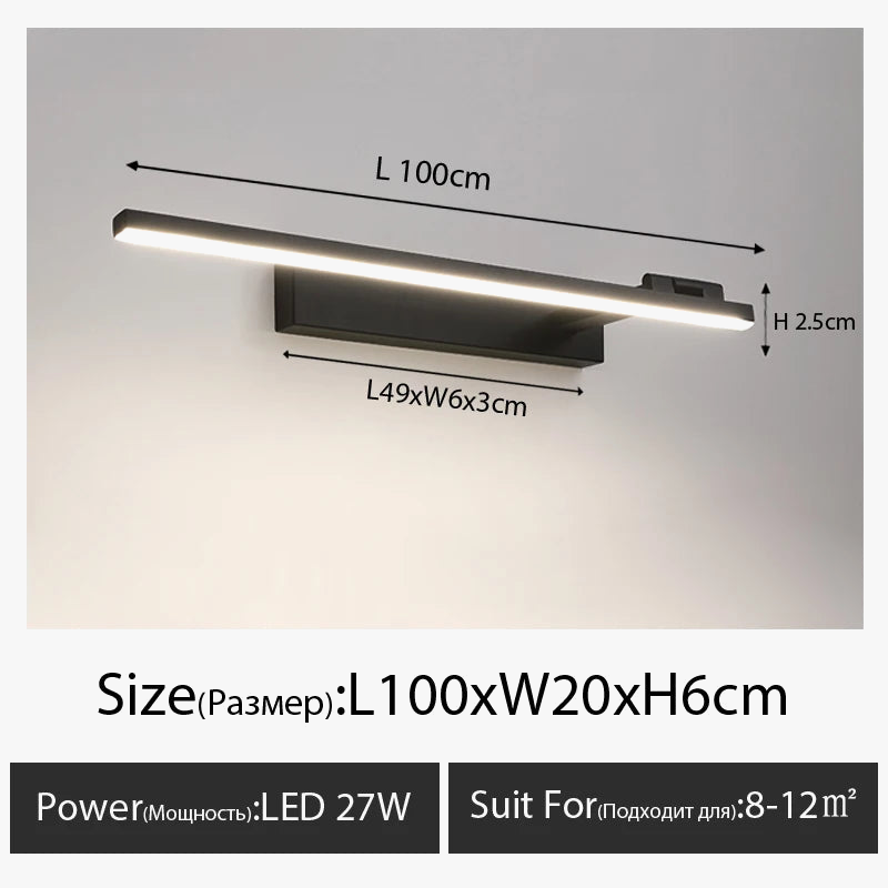 Applique murale LED moderne AC90-260V
