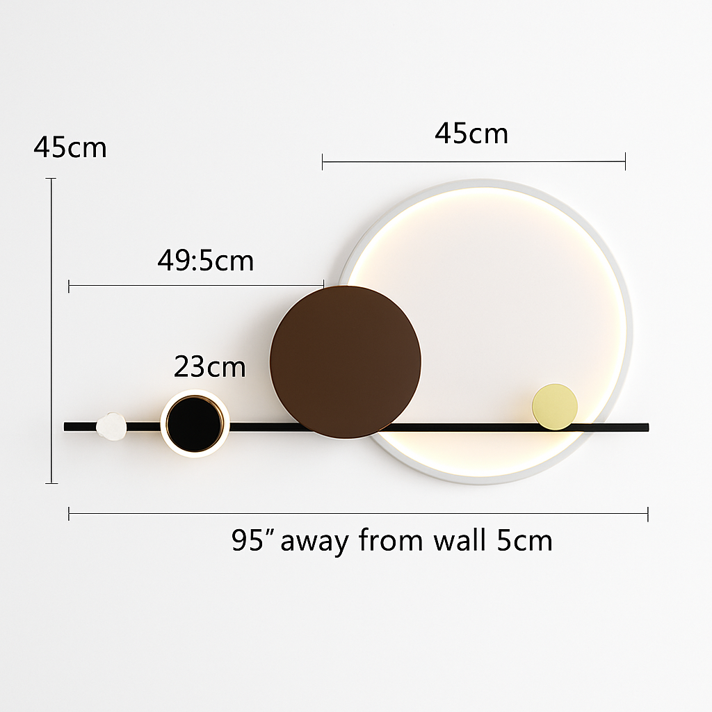 Applique murale LED moderne atmosphère applique pour salon salle à manger chambre hôtel Hall salon escaliers allée décor à la maison luminaire