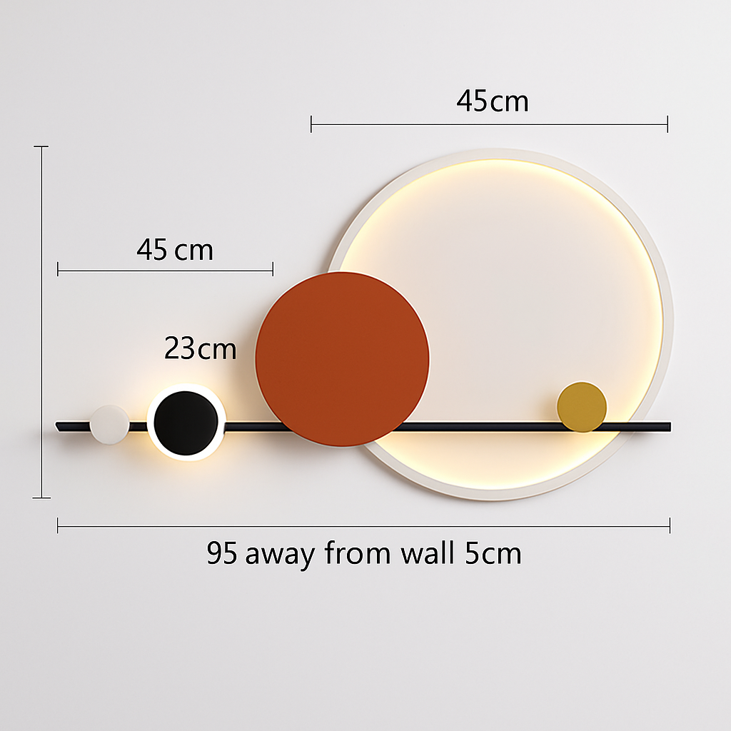 Applique murale LED moderne atmosphère applique pour salon salle à manger chambre hôtel Hall salon escaliers allée décor à la maison luminaire