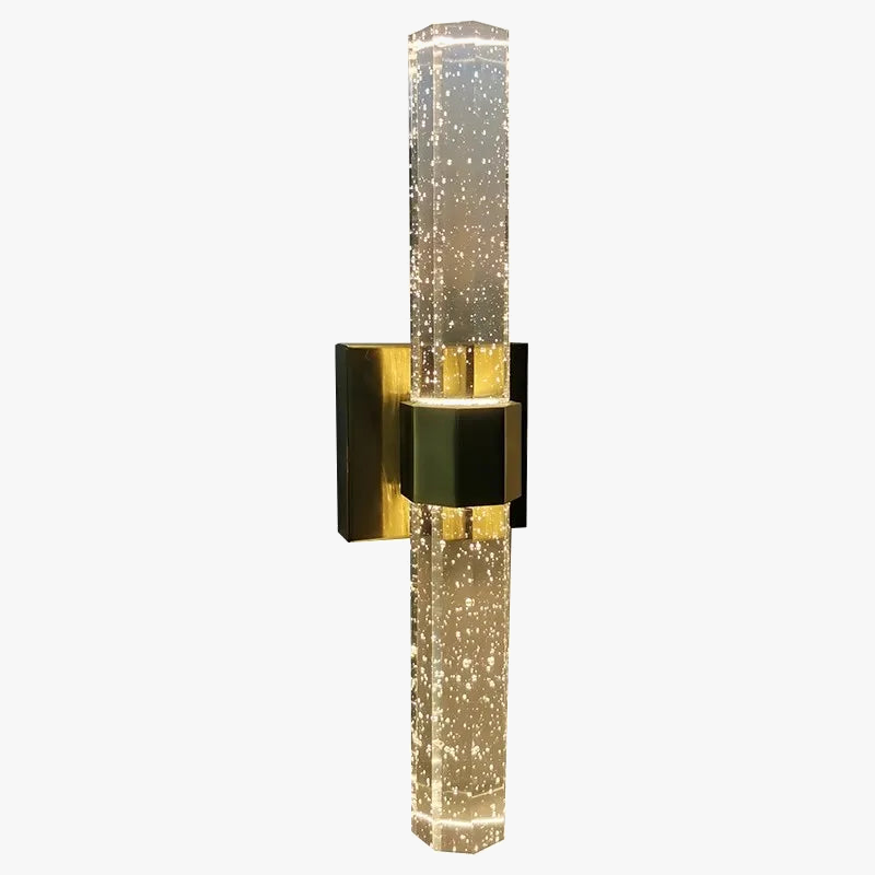 applique murale led moderne avec bulle pour fond tv