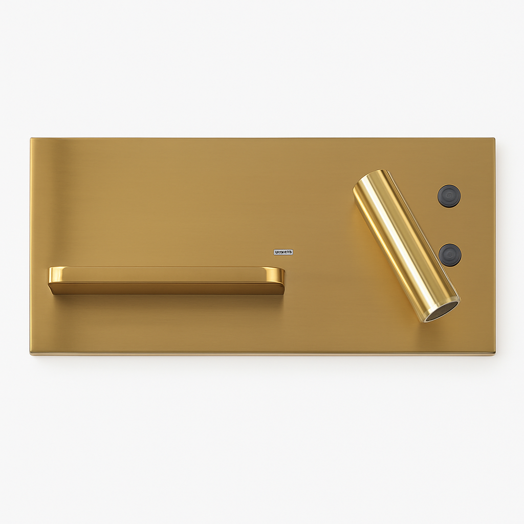applique murale led moderne avec chargeur sans fil pour décoration intérieure