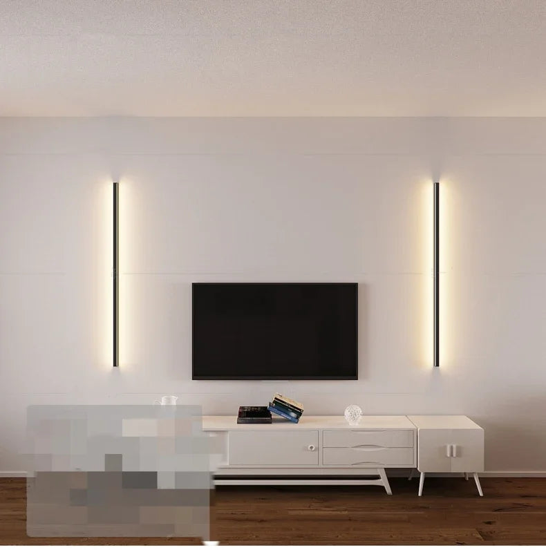 applique murale led moderne avec interrupteur de gradation pour décoration