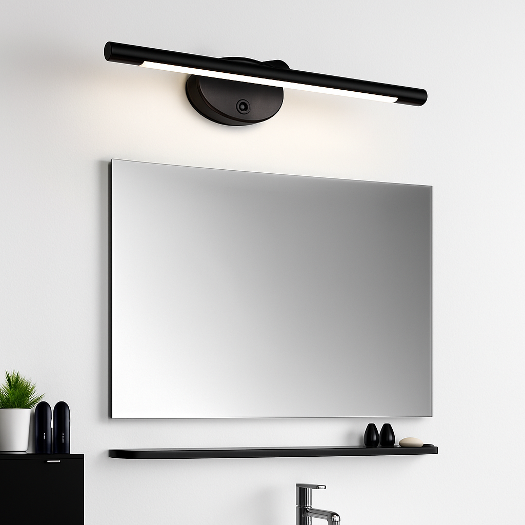 applique murale led moderne avec interrupteur tactile pour miroir