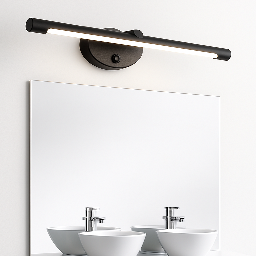 applique murale led moderne avec interrupteur tactile pour miroir