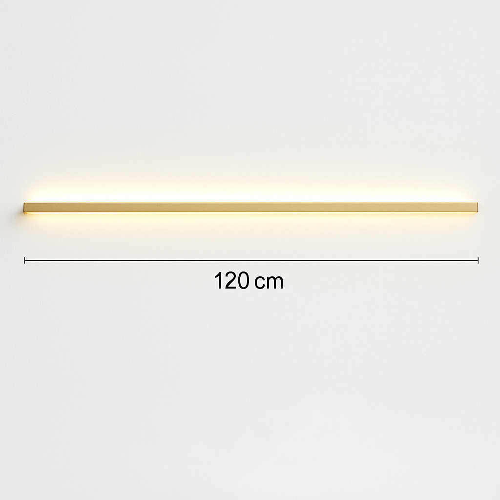 applique murale led moderne avec variateur métal